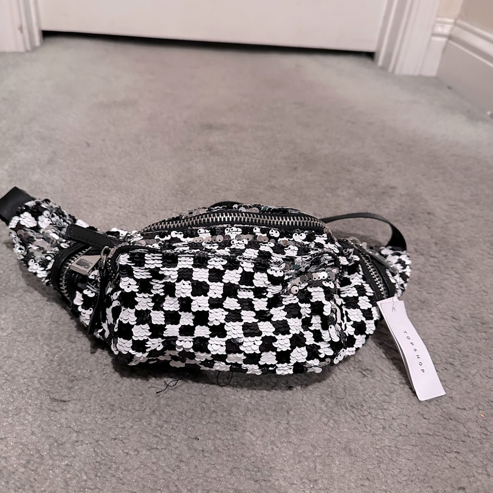 Top Shop Sequined Belt Bag - NWTS!